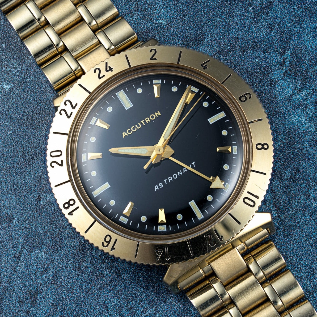 Bulova Accutron Astronaut "K" - USA Gold Enhanced Variant