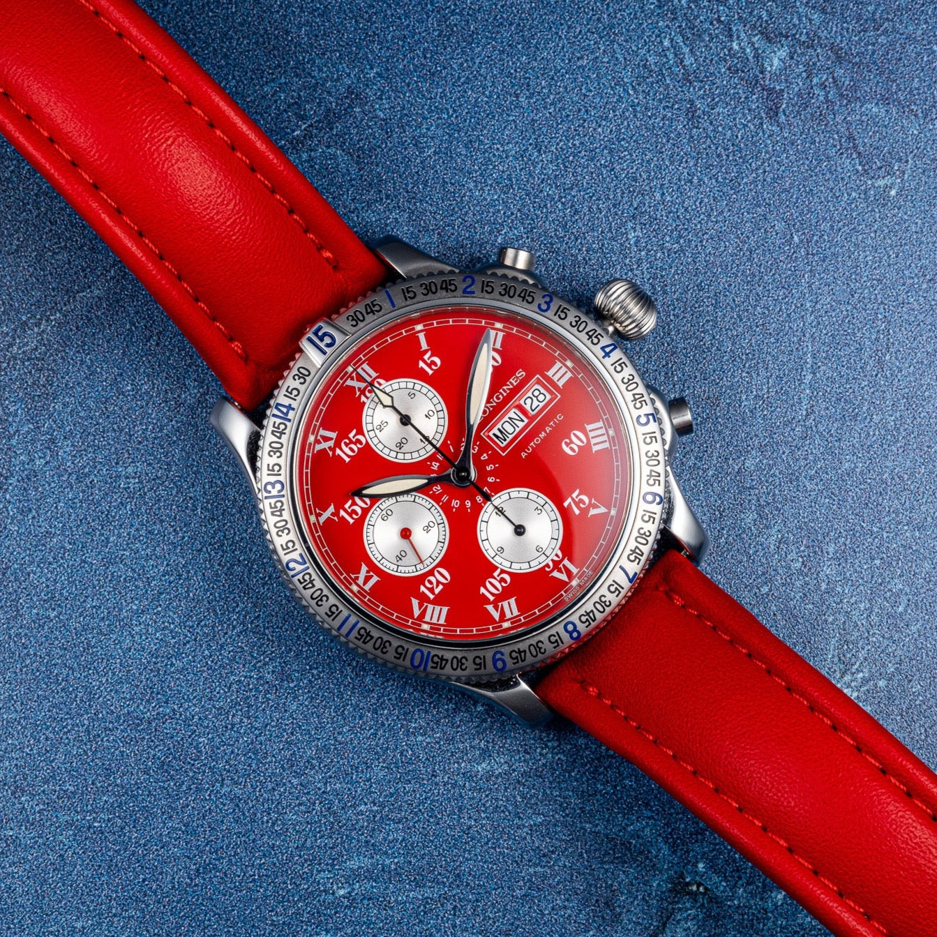 Longines Lindbergh Hour Angle Chronograph - Full set