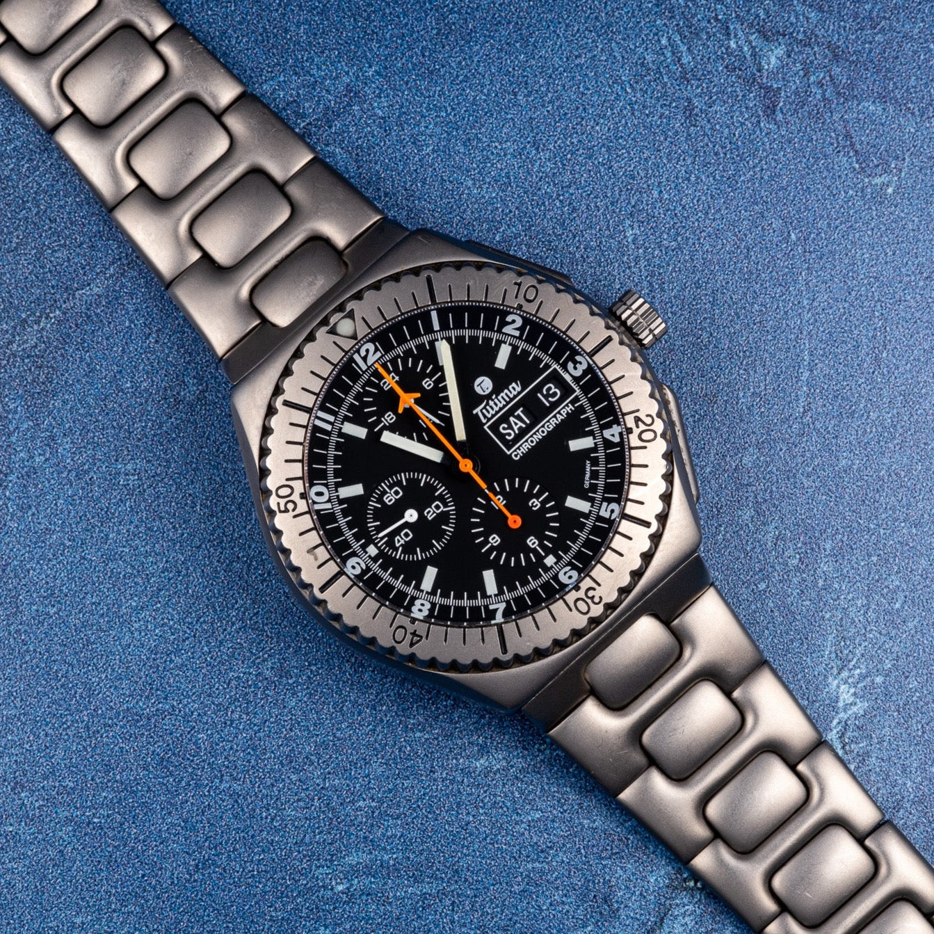 Tutima Military Air Force Chronograph - Full Set