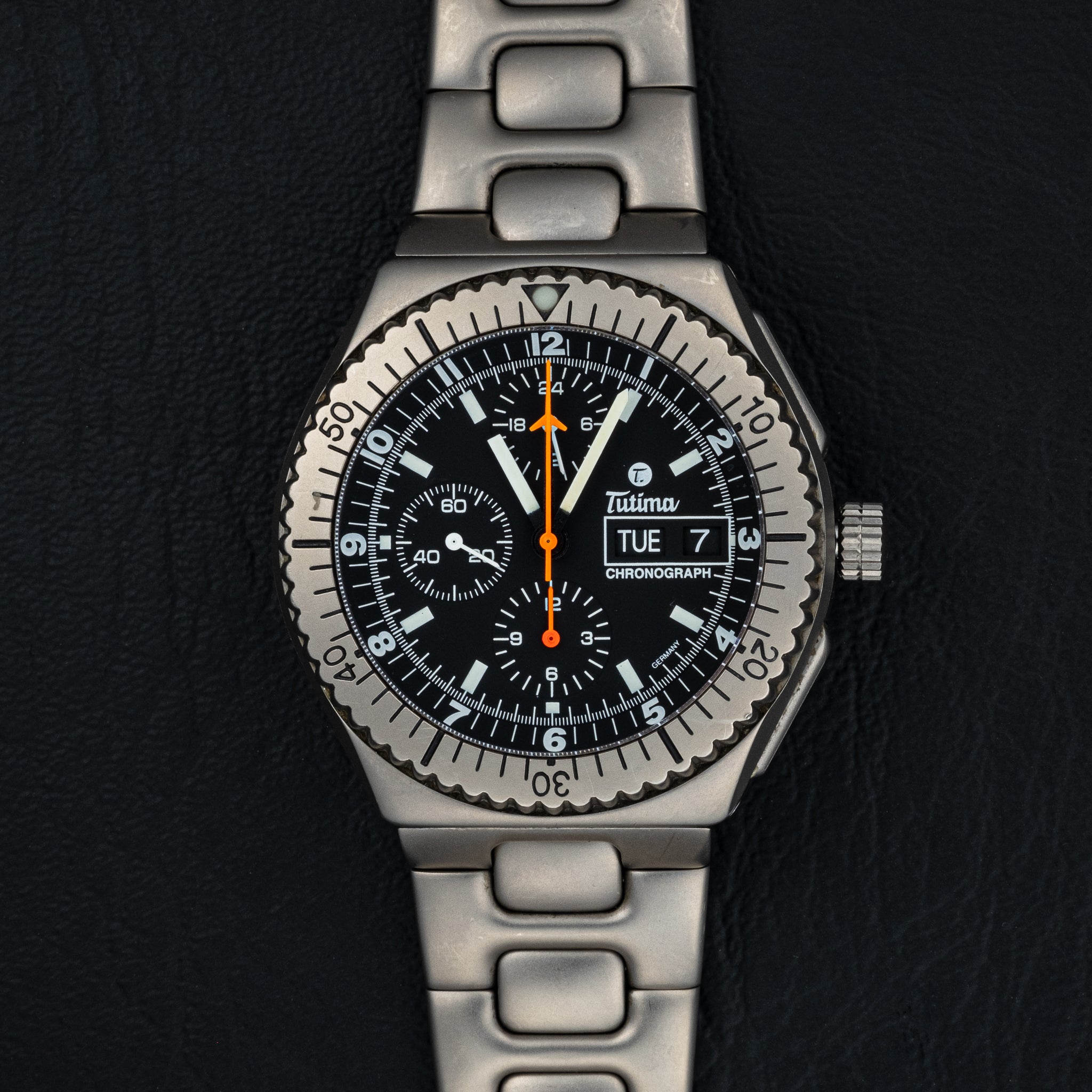 Tutima Military Air Force Chronograph - Full Set