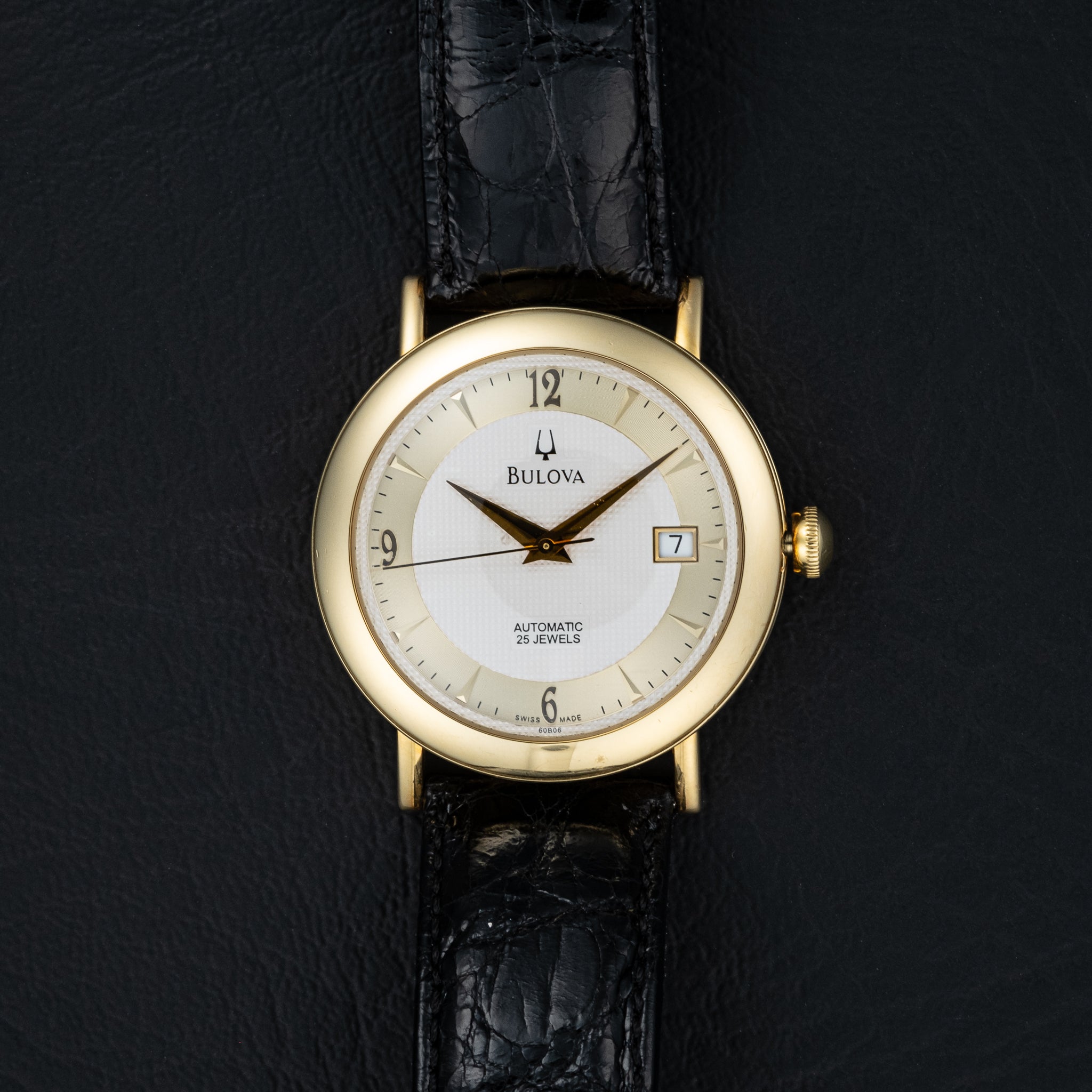 Bulova automatic clearance gold watch