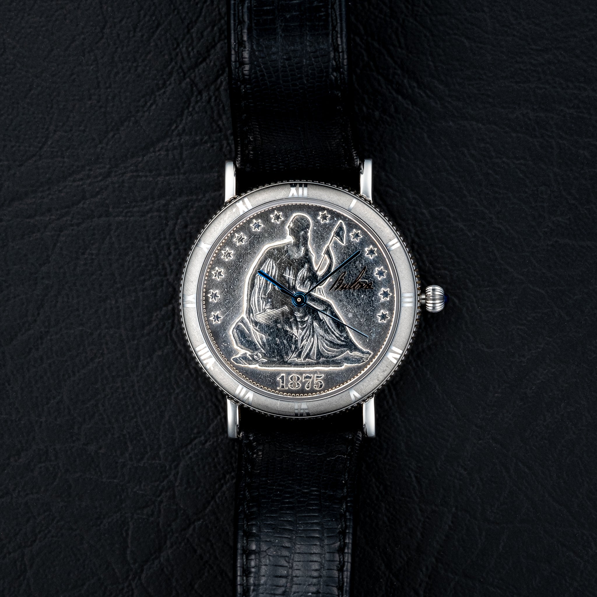 Bulova Silver Dollar 125th Anniversary Limited Edition - Full Set
