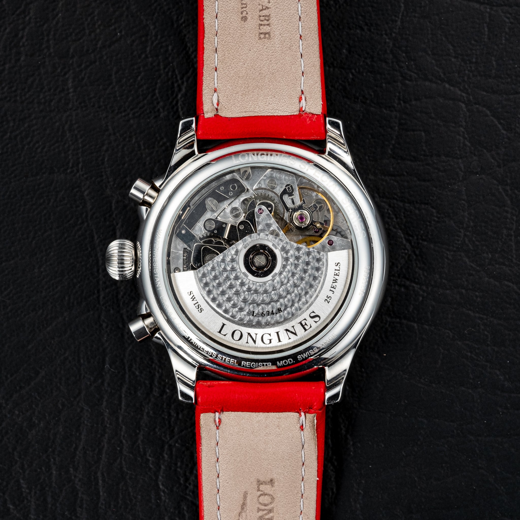 Longines Lindbergh Hour Angle Chronograph - Full set