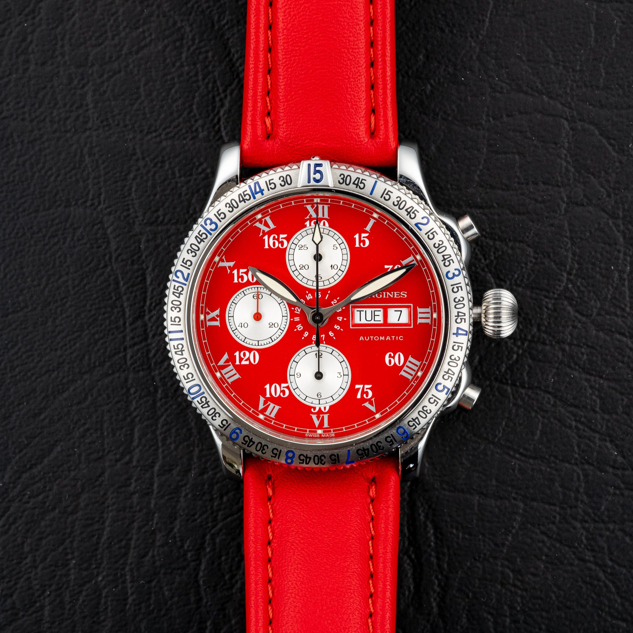 Longines lindbergh chronograph new arrivals