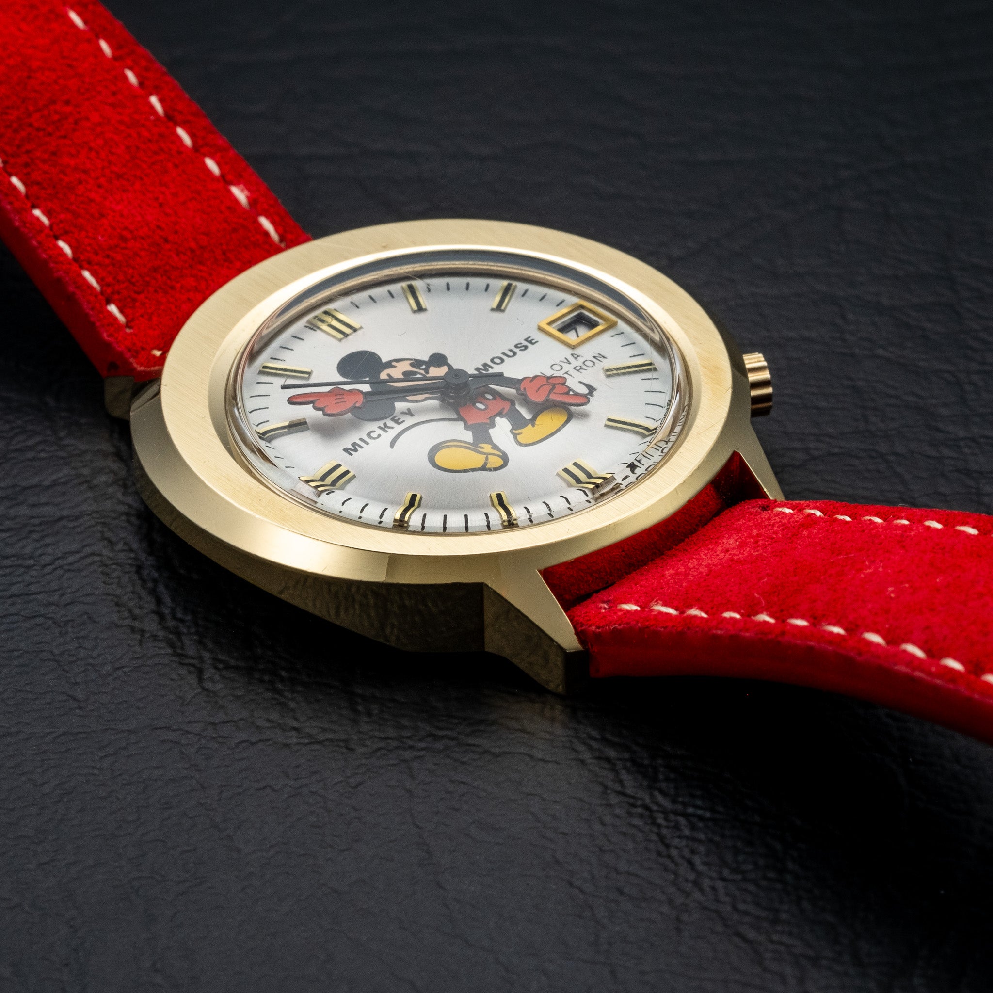 Bulova Accutron Calendar Mickey Mouse