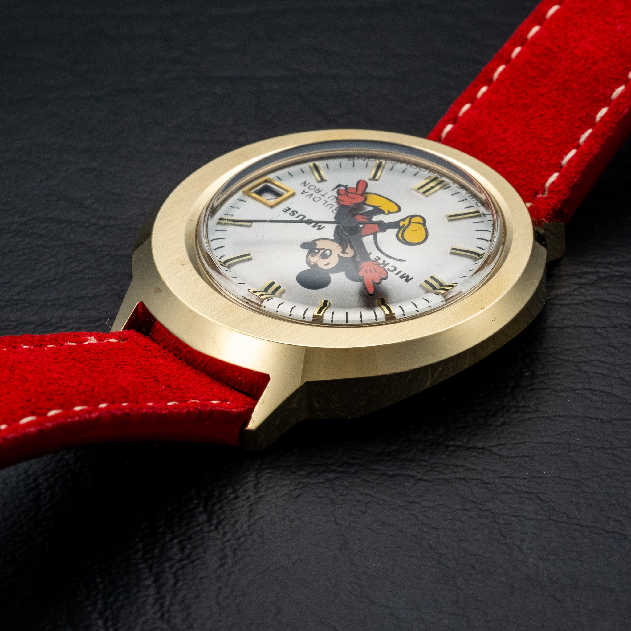 Bulova Accutron Calendar Mickey Mouse