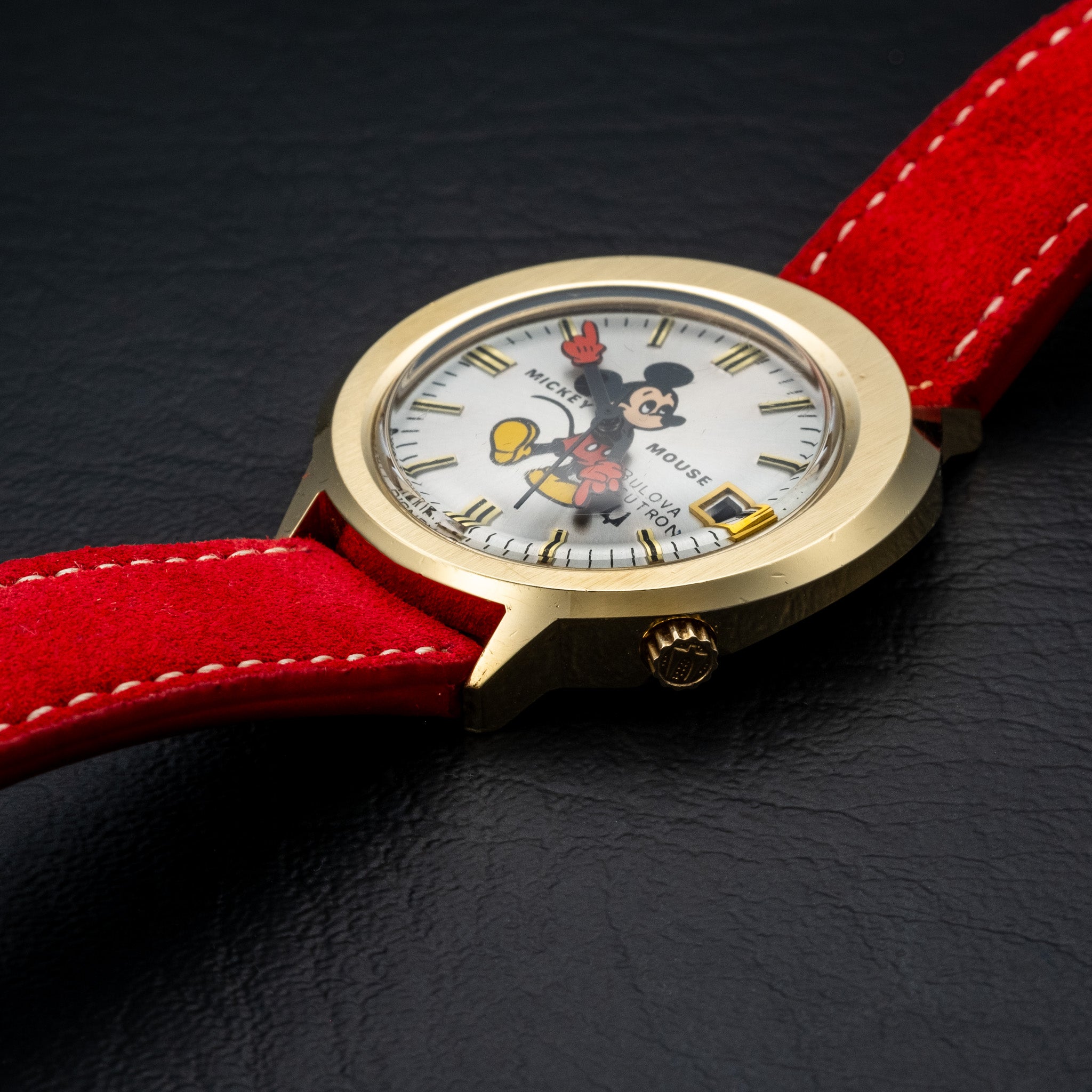 Bulova Accutron Calendar Mickey Mouse