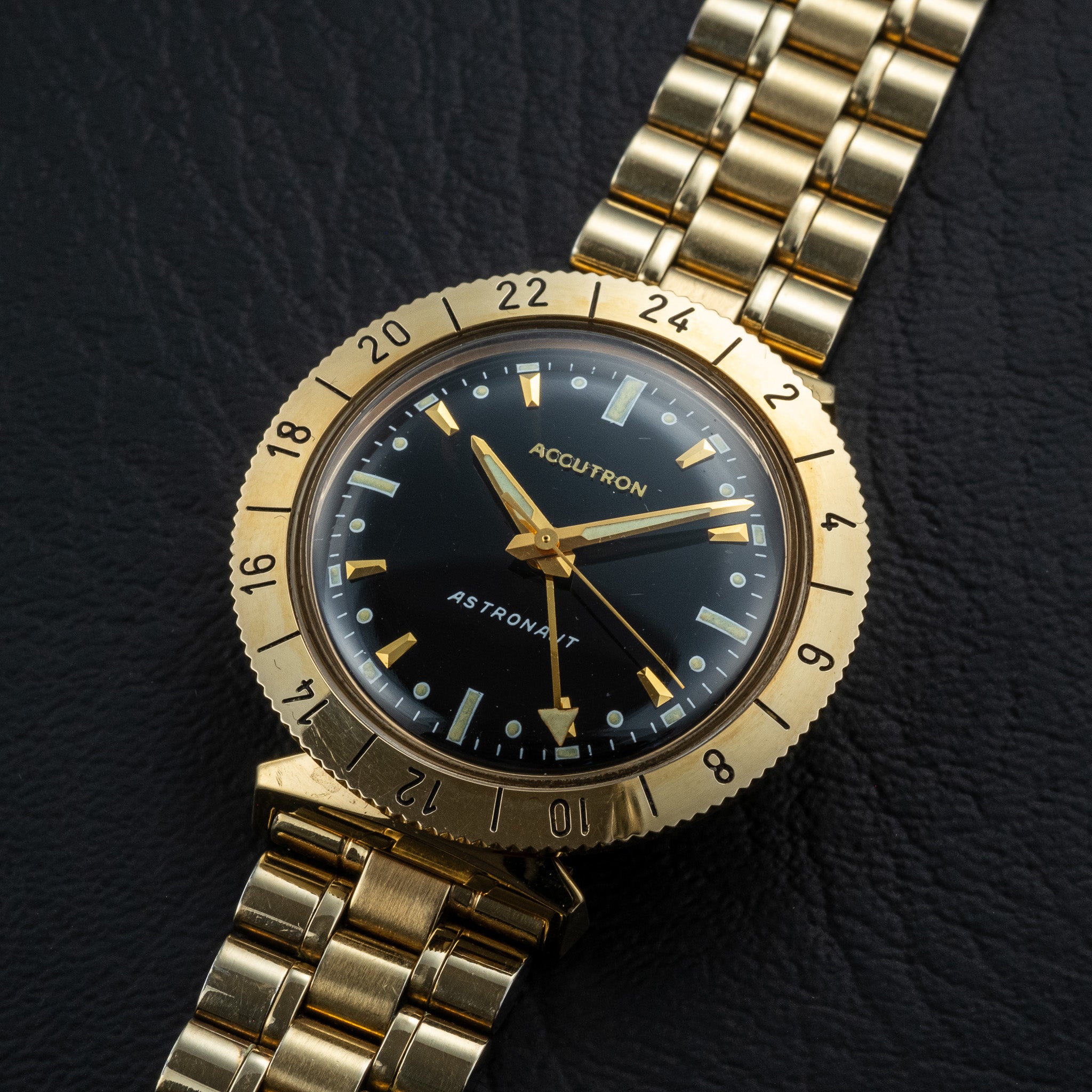 Bulova Accutron Astronaut "K" - USA Gold Enhanced Variant