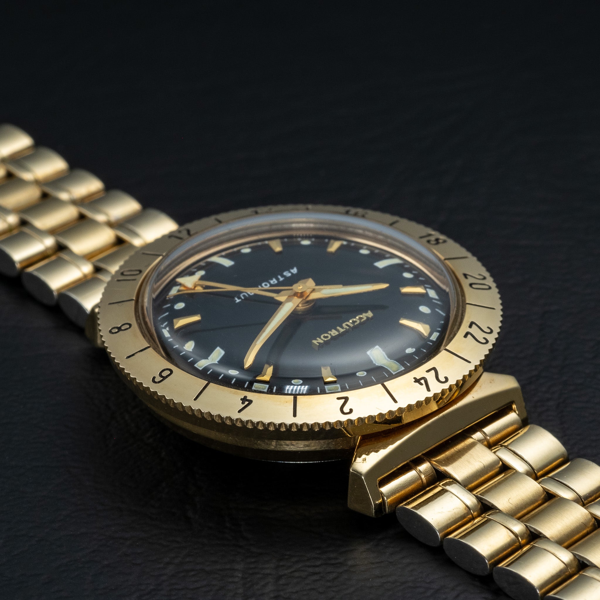 Bulova Accutron Astronaut "K" - USA Gold Enhanced Variant