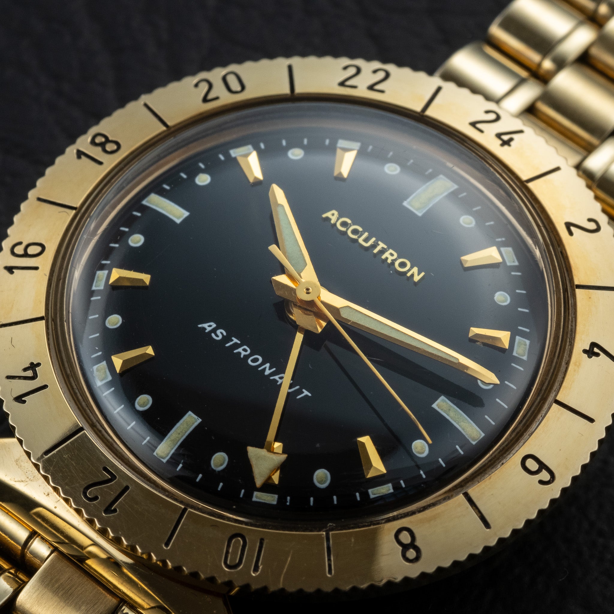 Bulova Accutron Astronaut "K" - USA Gold Enhanced Variant