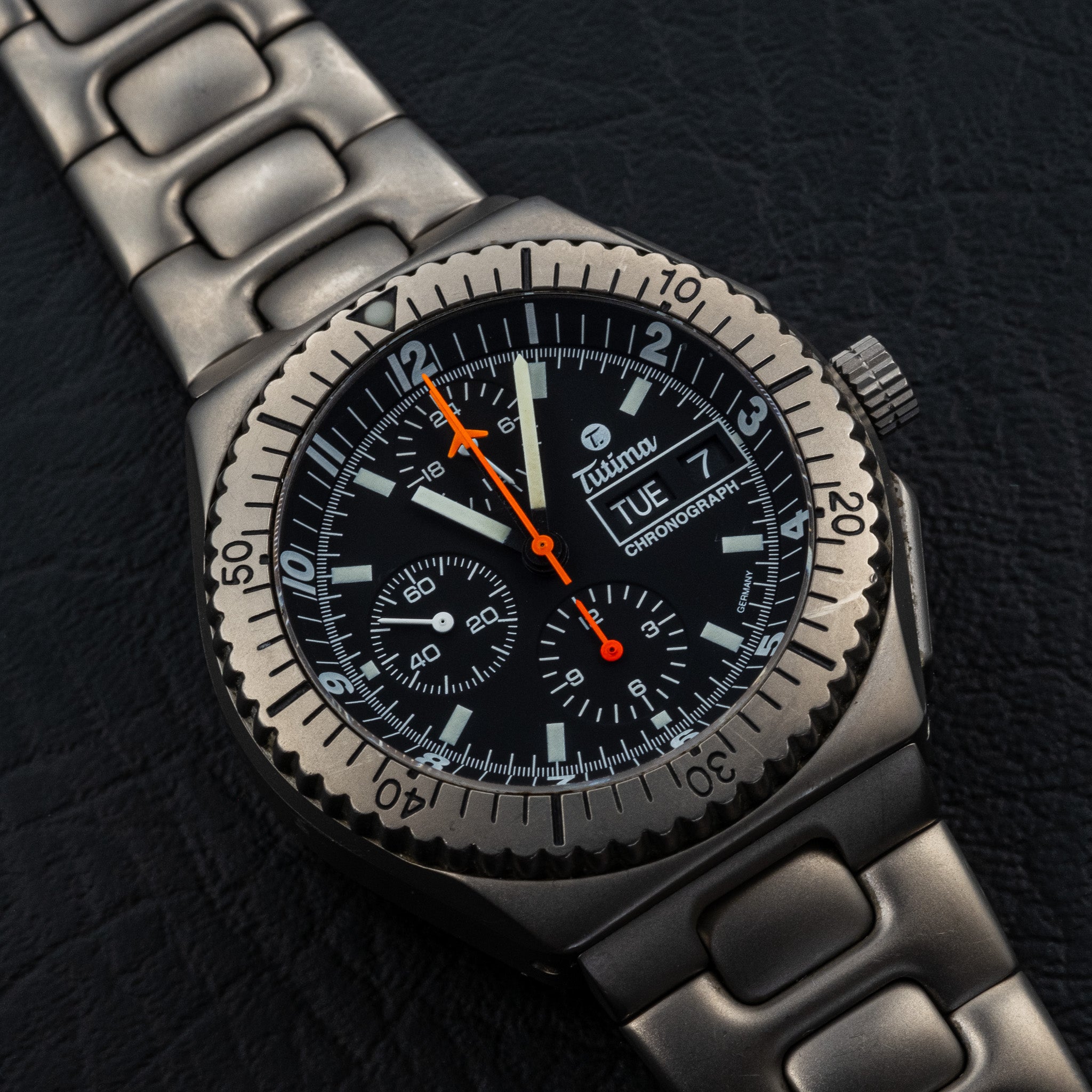 Tutima Military Air Force Chronograph - Full Set
