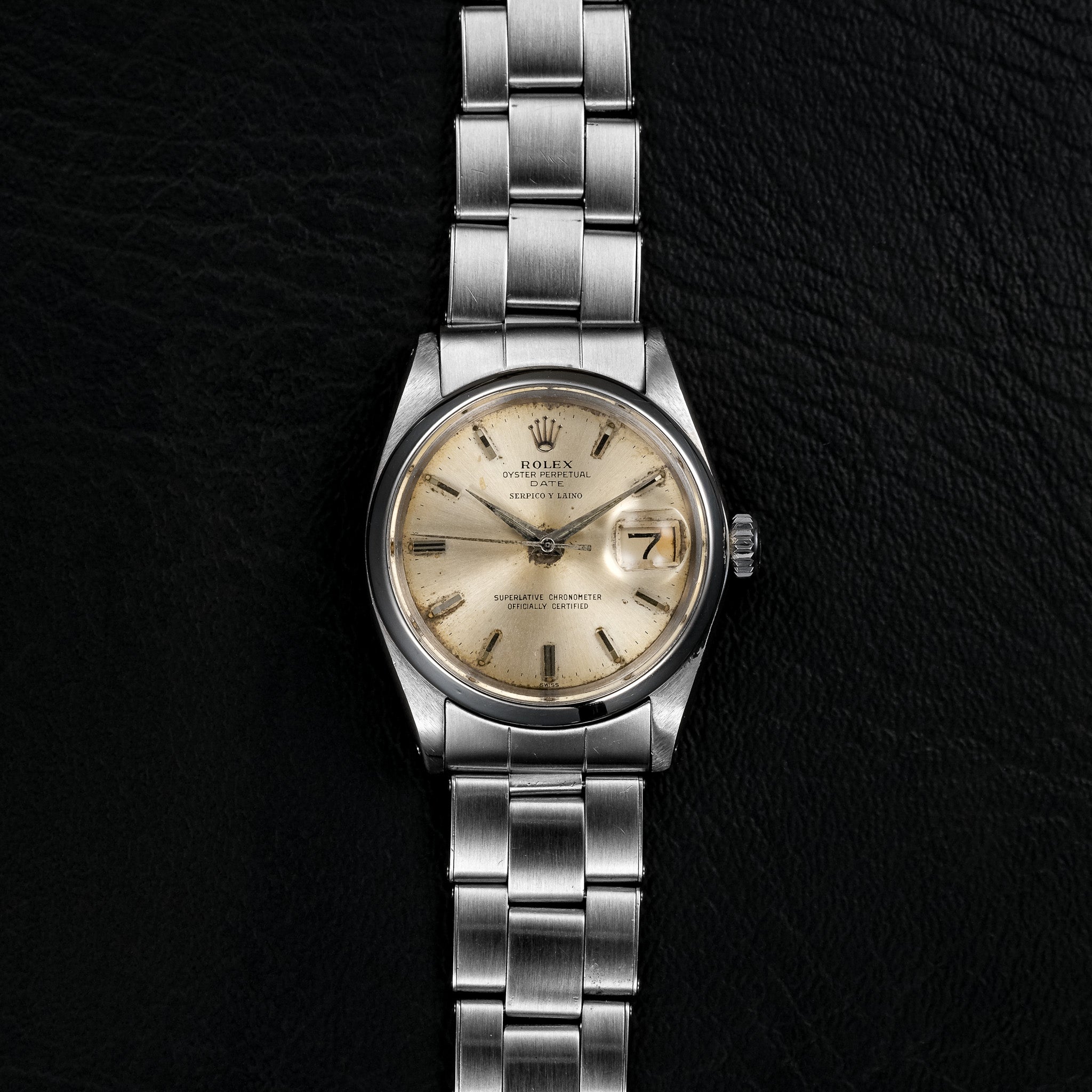 Rolex Oyster Perpetual Date "Serpico y Laino"