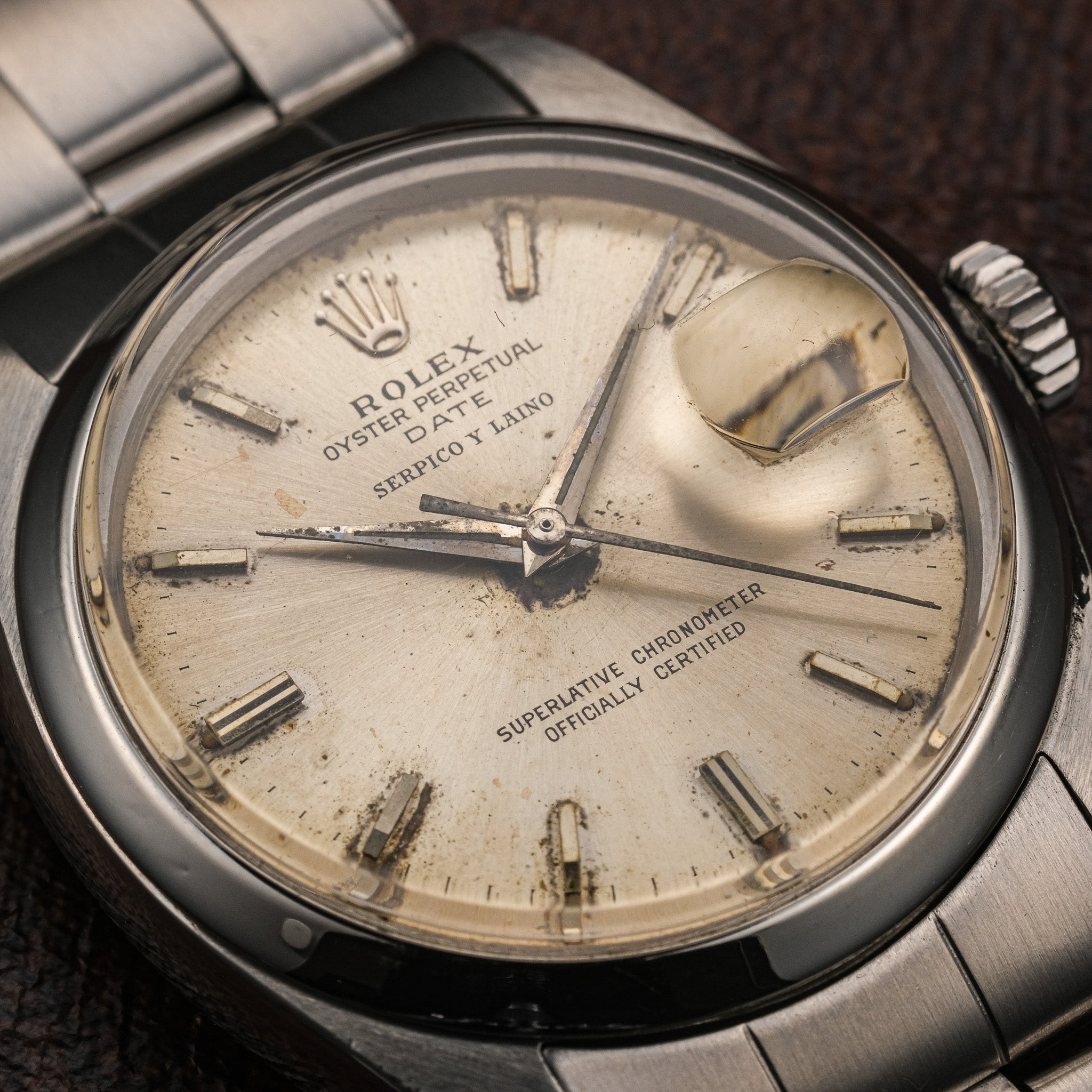 Rolex Oyster Perpetual Date "Serpico y Laino"