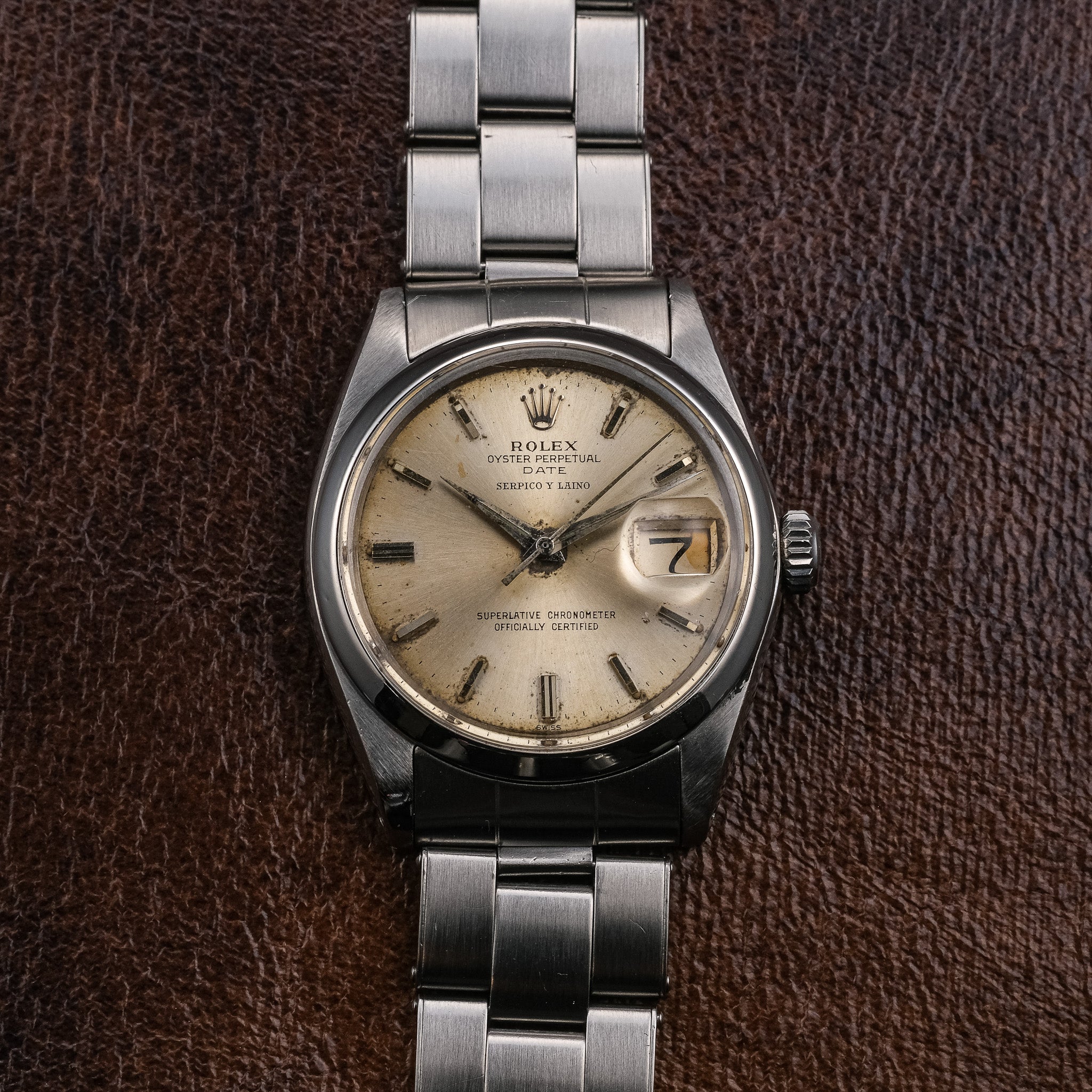 Rolex Oyster Perpetual Date "Serpico y Laino"