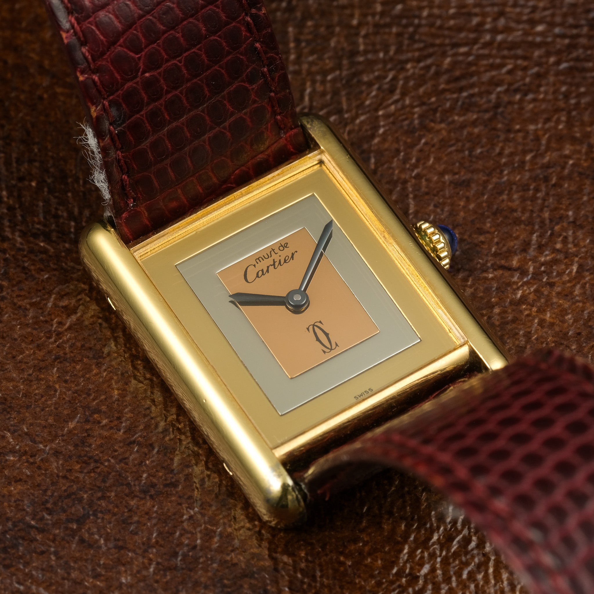 Must De Cartier Tank Trinity Mecanique