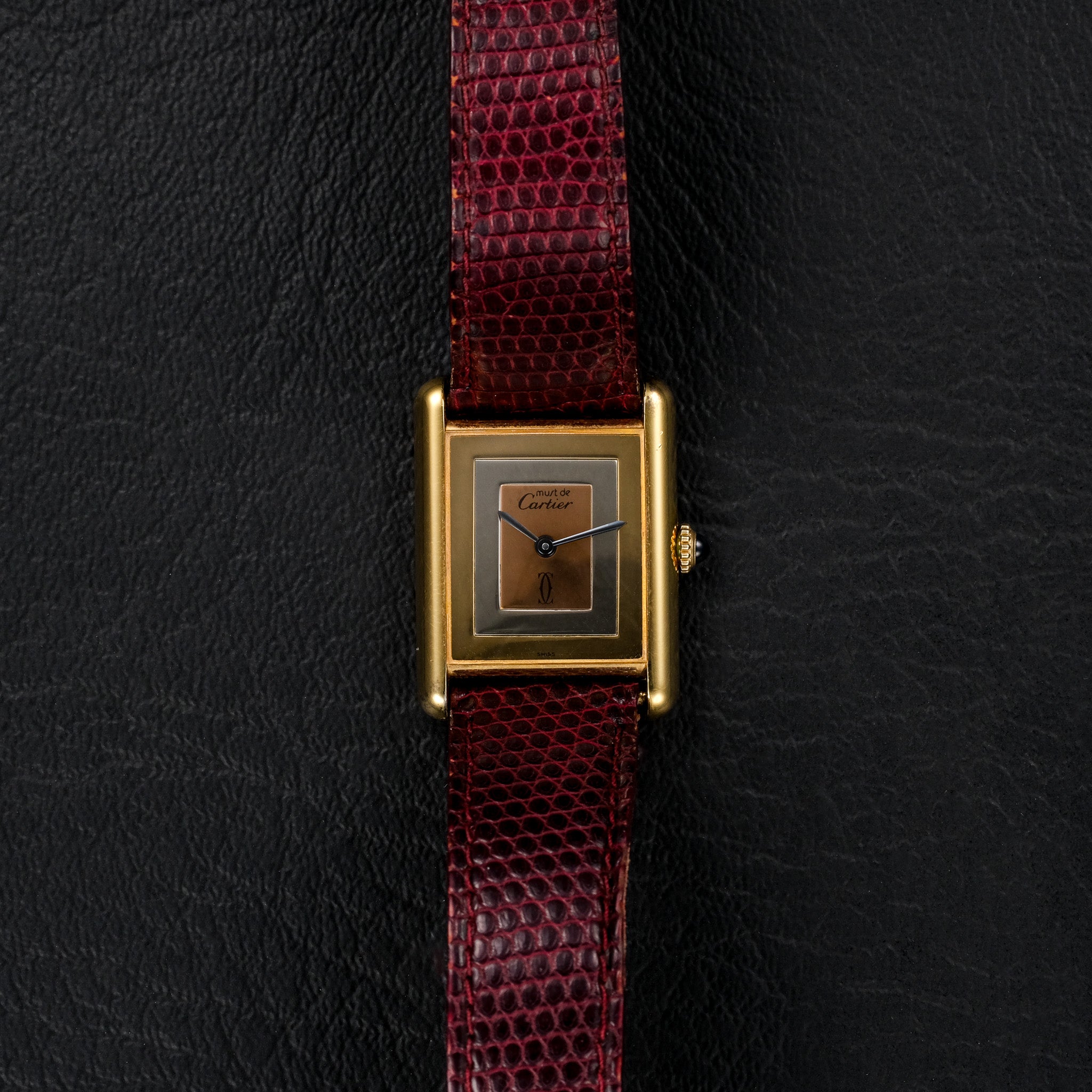 Must De Cartier Tank Trinity Mecanique