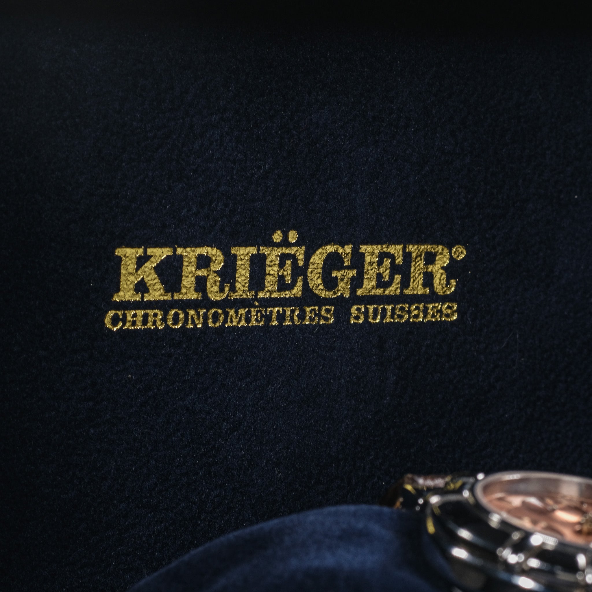 Krieger Aficionado Chronoscope Chronometer