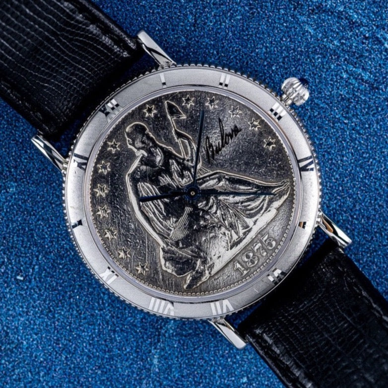 Bulova Silver Dollar 125th Anniversary Limited Edition - Full Set