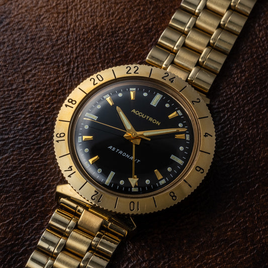 Bulova Accutron Astronaut "K" - USA Gold Enhanced Variant